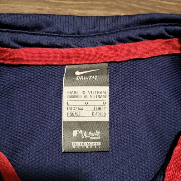 Nike Dri Fit MLB Minnesota Twins Baseball Short Sleeved Polo Mens Size Large - Picture 6 of 10